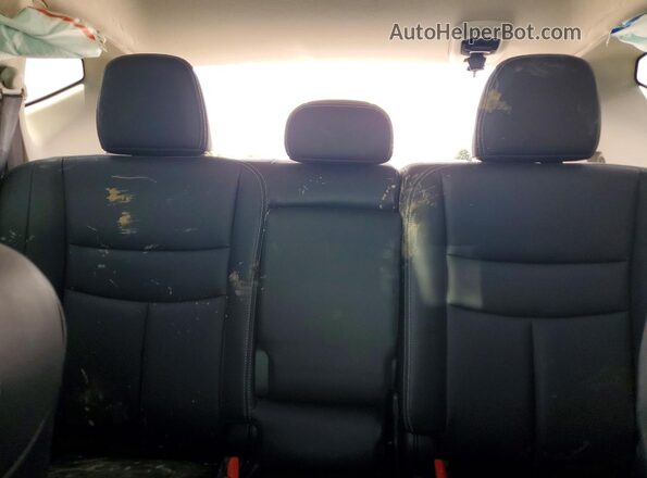 5N1AZ2BS4RC100033 2024 NISSAN MURANO White Вид задніх сидінь