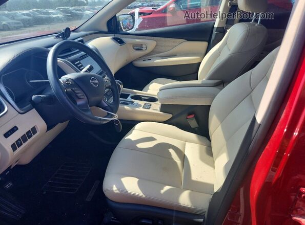 5N1AZ2BS4RC124381 2024 NISSAN MURANO Red Սալոնի դիմացի տեսք