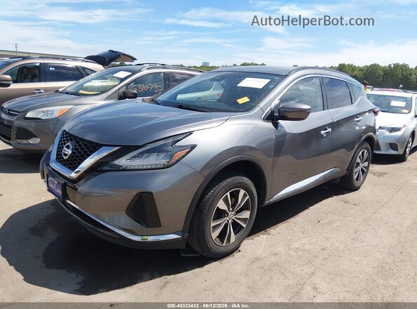 5N1AZ2BS7LN112205 2020 NISSAN MURANO Gray Vista tres cuartos delantera izquierda