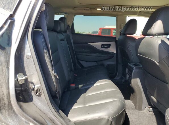 5N1AZ2BS8MC115708 2021 NISSAN MURANO Gray Vista interior trasera