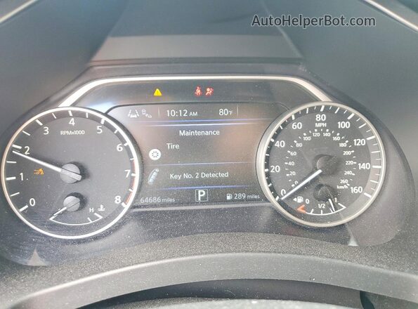 5N1AZ2BS8MC115708 2021 NISSAN MURANO Gray Vista del cuadro de instrumentos