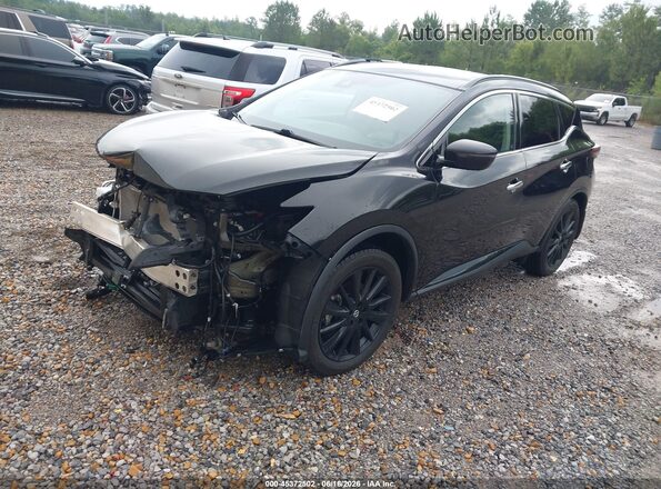 5N1AZ2BS9NC130106 2022 NISSAN MURANO Черный Передняя левая четверть