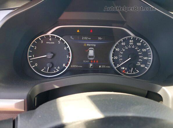 5N1AZ2BS9PC139410 2023 NISSAN MURANO Black Սարքավորումների վահանակի տեսք