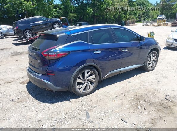5N1AZ2CJ2LN139818 2020 NISSAN MURANO Синий Задняя правая четверть