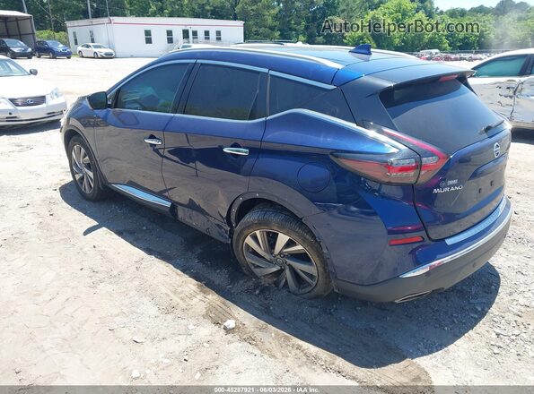5N1AZ2CJ2LN139818 2020 NISSAN MURANO Синий Задняя левая четверть