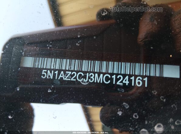 5N1AZ2CJ3MC124161 2021 NISSAN MURANO Red Շարժիչի բաժամունքի տեսք