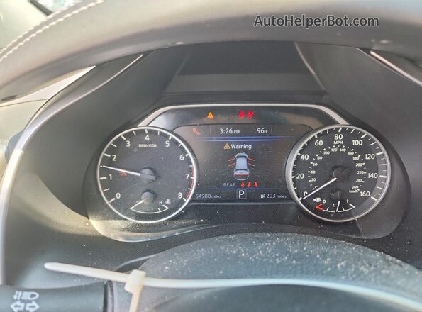 5N1AZ2CJXPC119401 2023 NISSAN MURANO Gray Սարքավորումների վահանակի տեսք