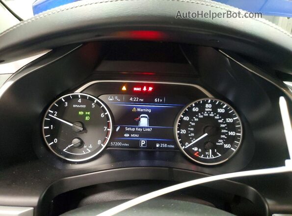 5N1AZ2CS3MC140501 2021 NISSAN MURANO Blue Vista del cuadro de instrumentos