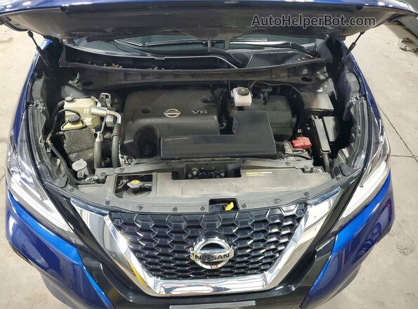 5N1AZ2CS3MC140501 2021 NISSAN MURANO Blue Vista del compartimento del motor