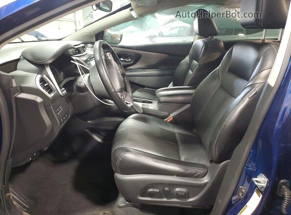 5N1AZ2CS3MC140501 2021 NISSAN MURANO Blue Vista interior delantera