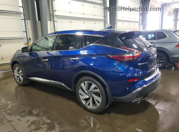 5N1AZ2CS3MC140501 2021 NISSAN MURANO Blue Trasero izquierdo