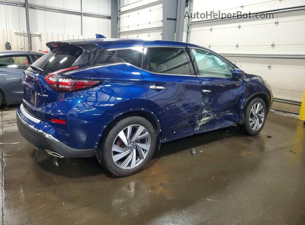 5N1AZ2CS3MC140501 2021 NISSAN MURANO Blue Trasero derecho