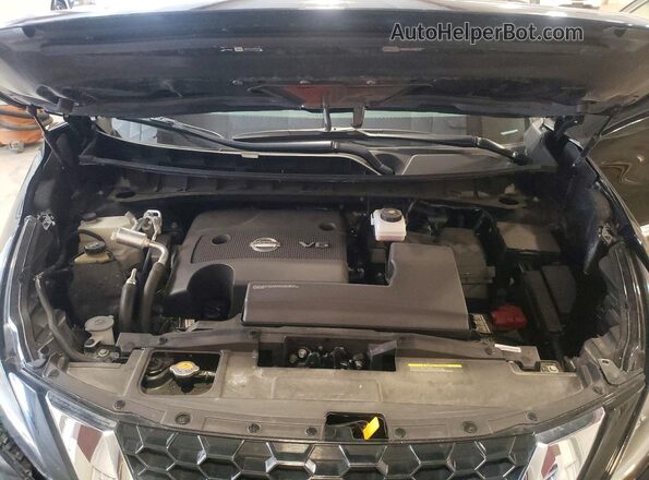5N1AZ2CS4PC130029 2023 NISSAN MURANO Черный Вид подкапотного пространства