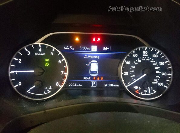 5N1AZ2CS4PC130029 2023 NISSAN MURANO Черный Вид щитка приборов