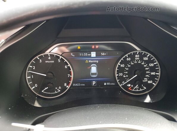 5N1AZ2CS6NC113522 2022 NISSAN MURANO Серый Вид щитка приборов