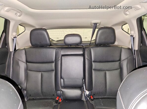 5N1AZ2CS7LN136356 2020 NISSAN MURANO White Вид задніх сидінь