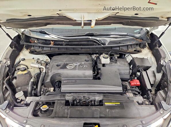 5N1AZ2CS7LN136356 2020 NISSAN MURANO White Вид підкапотного простору