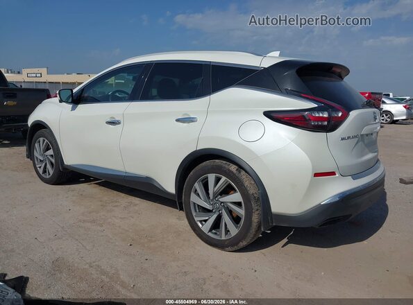 5N1AZ2CS9MC104800 2021 NISSAN MURANO Белый Задняя левая четверть
