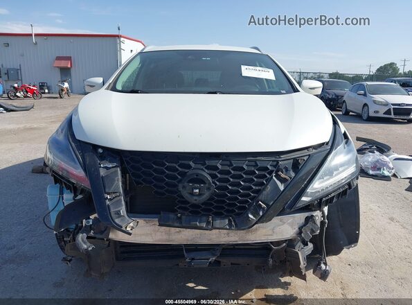 5N1AZ2CS9MC104800 2021 NISSAN MURANO Белый Вид задней части салона