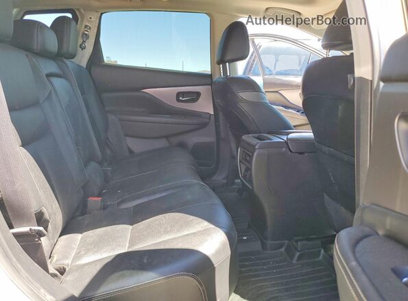 5N1AZ2CSXLN110947 2020 NISSAN MURANO White უკანა სალონის ხედი