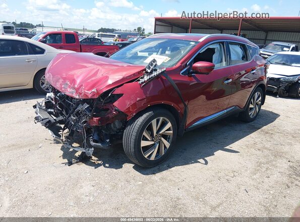 5N1AZ2CSXLN126534 2020 NISSAN MURANO Red Front left