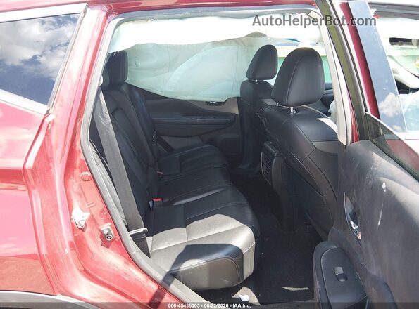 5N1AZ2CSXLN126534 2020 NISSAN MURANO Red VIN sticker view