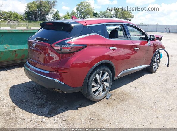5N1AZ2CSXLN126534 2020 NISSAN MURANO Red Rear right