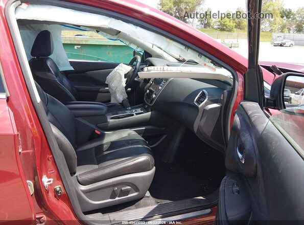 5N1AZ2CSXLN126534 2020 NISSAN MURANO Red Front interior view