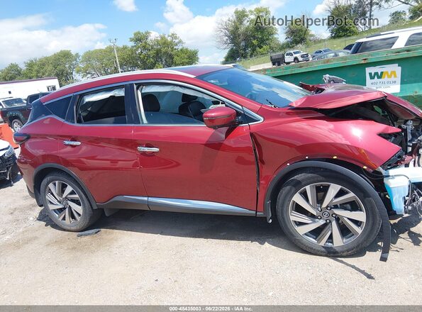5N1AZ2CSXLN126534 2020 NISSAN MURANO Red 360 interior view