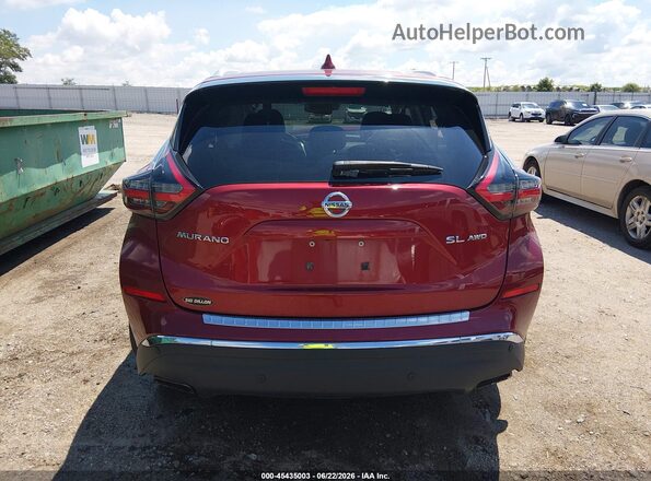 5N1AZ2CSXLN126534 2020 NISSAN MURANO Red 