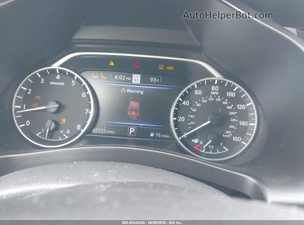5N1AZ2CSXPC122369 2023 NISSAN MURANO Темно-бордовый Вид задних сидений