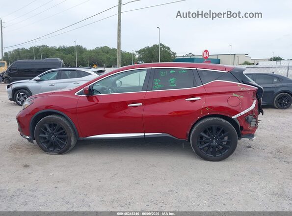 5N1AZ2CSXPC122369 2023 NISSAN MURANO Темно-бордовый 