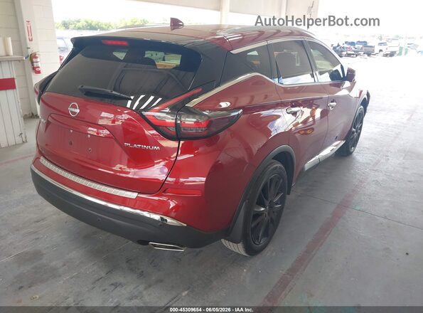 5N1AZ2DJ0PC140563 2023 NISSAN MURANO Red Trasero derecho