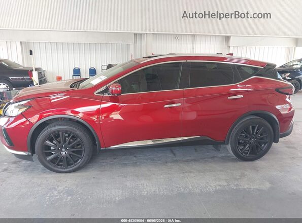 5N1AZ2DJ0PC140563 2023 NISSAN MURANO Red Vista interior de 360 grados