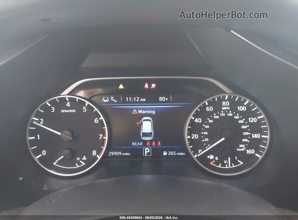 5N1AZ2DJ0PC140563 2023 NISSAN MURANO Red Vista de los asientos traseros