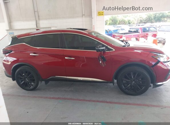 5N1AZ2DJ0PC140563 2023 NISSAN MURANO Red Vista interior trasera