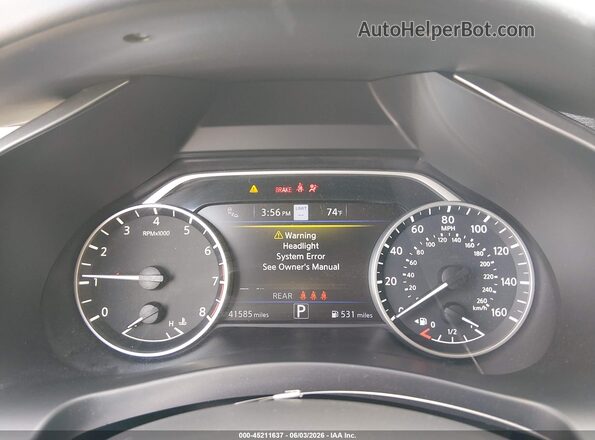 5N1AZ2DJ6PC119085 2023 NISSAN MURANO Light Blue Rear seats view