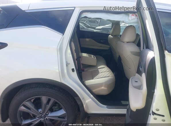 5N1AZ2DJ8RC124601 2024 NISSAN MURANO White VIN sticker view