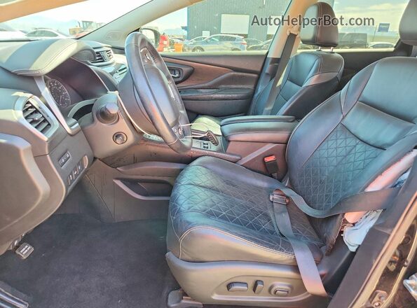 5N1AZ2DS2LN103876 2020 NISSAN MURANO Черный Вид салона спереди