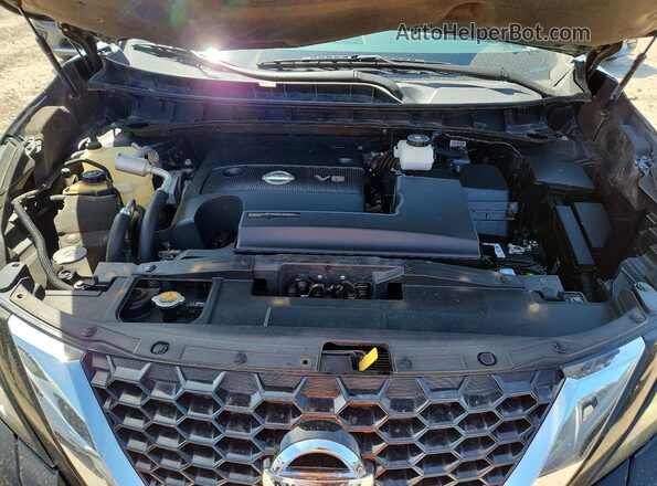 5N1AZ2DS2LN103876 2020 NISSAN MURANO Черный Вид задней части салона