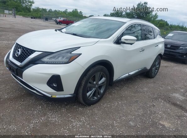 5N1AZ2DS2LN111492 2020 NISSAN MURANO White წინა მარცხენა ხედი სამი მეოთხედიდან