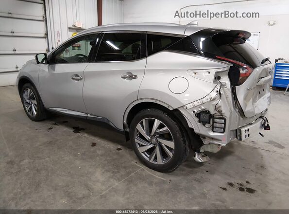 5N1AZ2DS2LN130544 2020 NISSAN MURANO Серебряный Задняя левая четверть