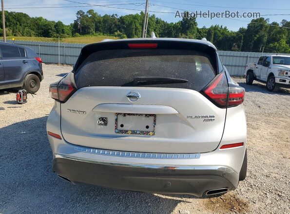 5N1AZ2DS2MC115457 2021 NISSAN MURANO Silver Rear view