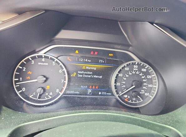 5N1AZ2DS2RC105244 2024 NISSAN MURANO Gray Instrument cluster view