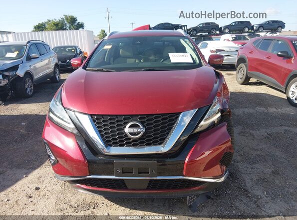 5N1AZ2DS7RC118653 2024 NISSAN MURANO Red Սարքավորումների վահանակի տեսք