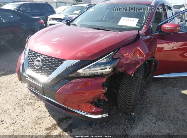 5N1AZ2DS7RC118653 2024 NISSAN MURANO Red Դիմացի տեսք