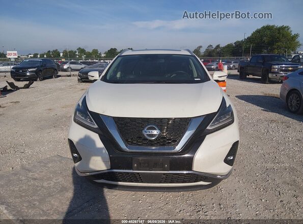 5N1AZ2DS8LN174516 2020 NISSAN MURANO White Widok zestawu wskaźników