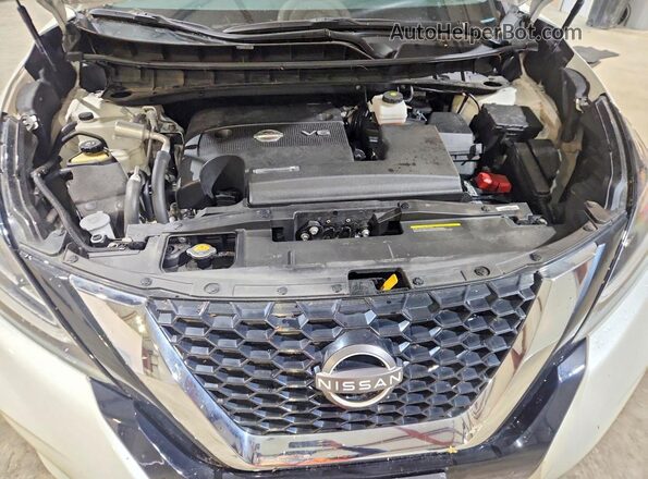 5N1AZ2DS8RC106320 2024 NISSAN MURANO White Vista del compartimento del motor