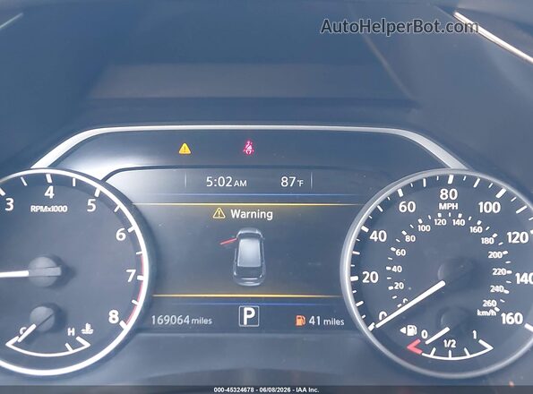 5N1AZ2MG2HN167032 2017 NISSAN MURANO Silver Widok tylnych siedzeń