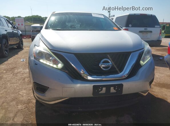 5N1AZ2MG2HN167032 2017 NISSAN MURANO Silver Widok zestawu wskaźników